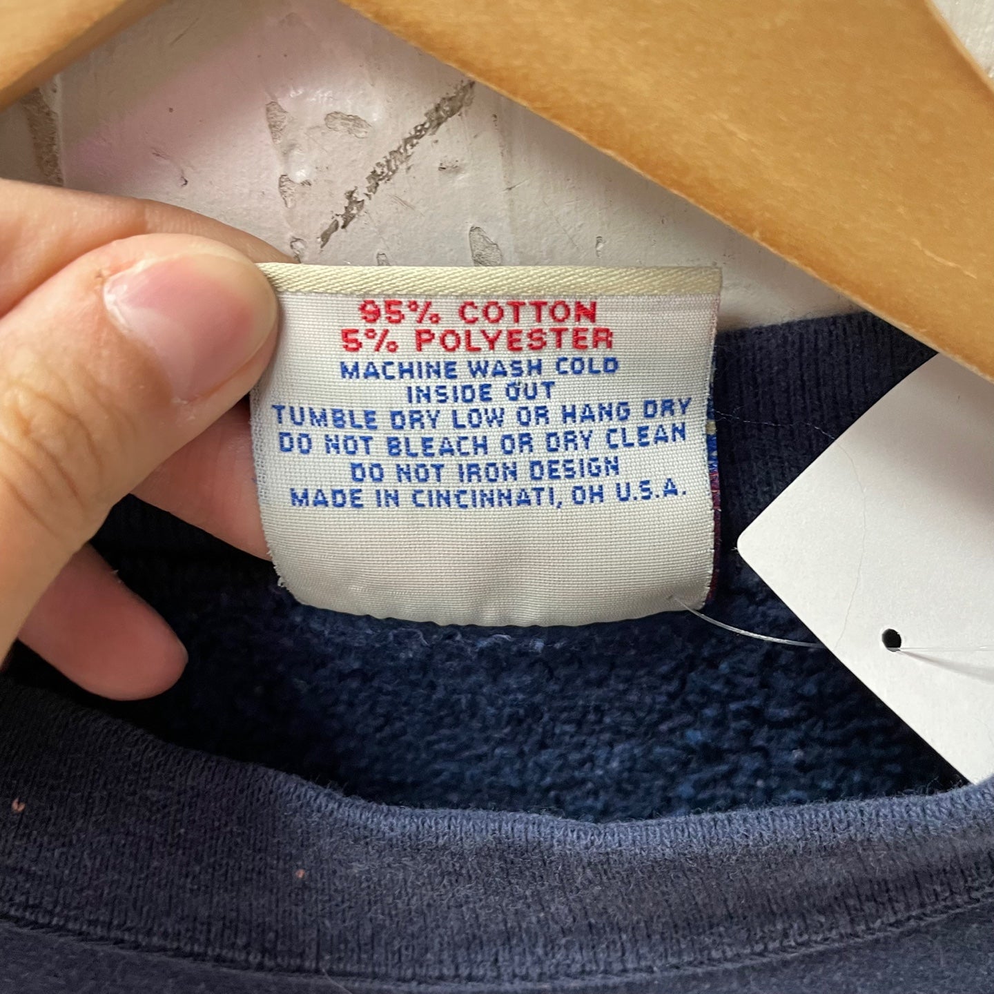Vintage Michigan Navy Sweater