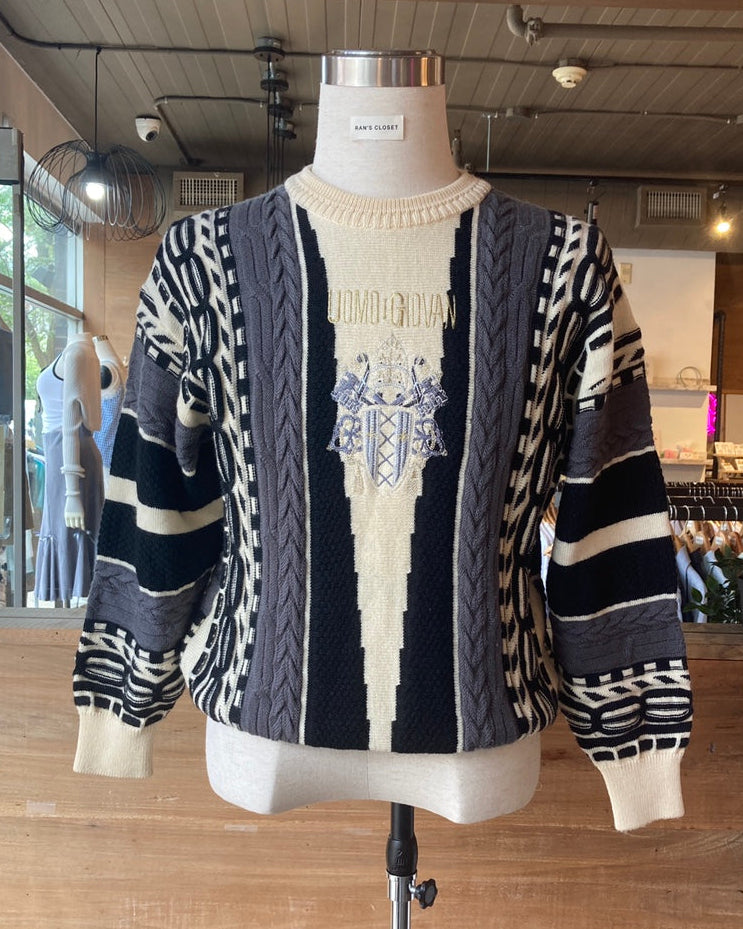 Vintage St. Torosa Coogi Style Sweater