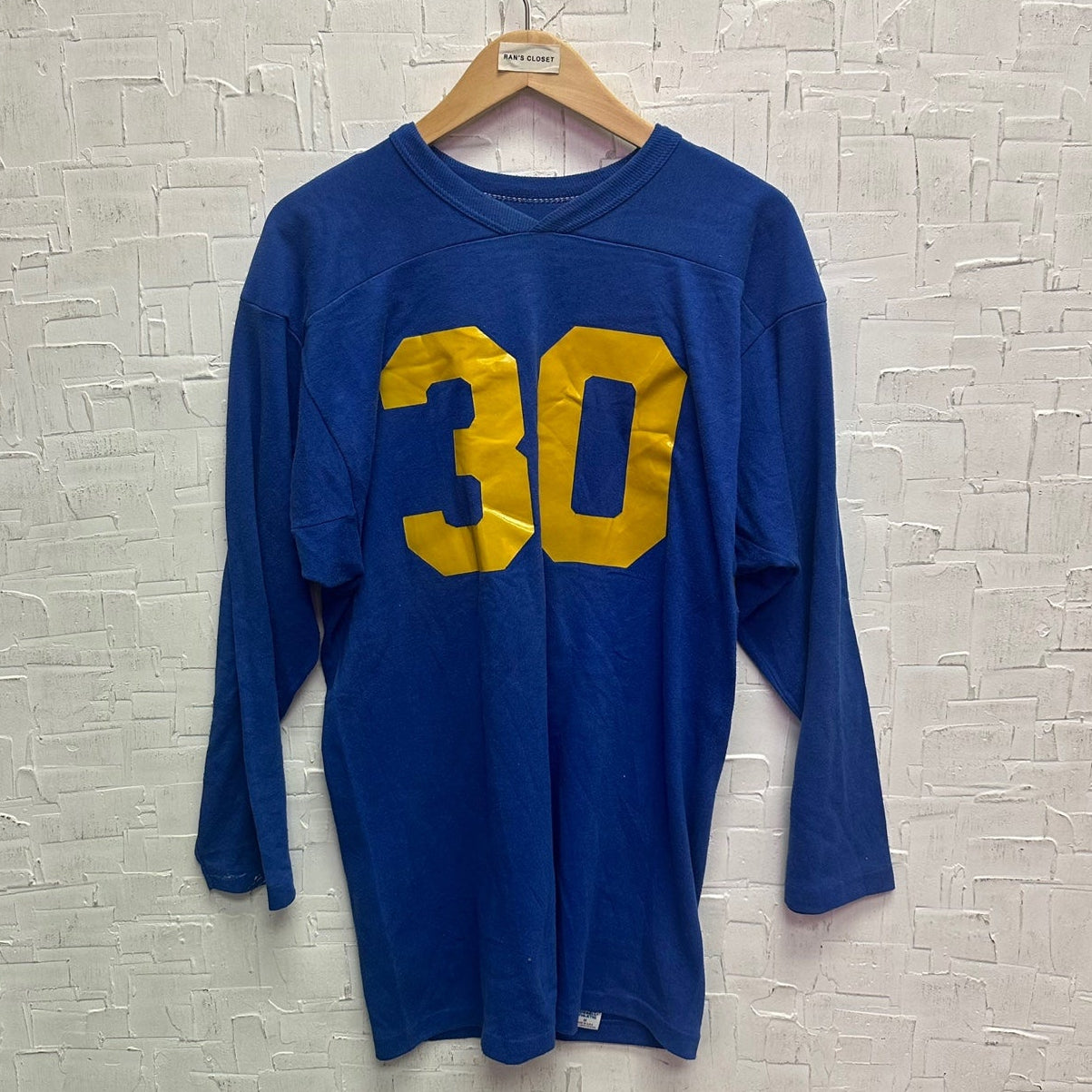 Vintage Russell Athletics Blue Long Sleeve with Number 30