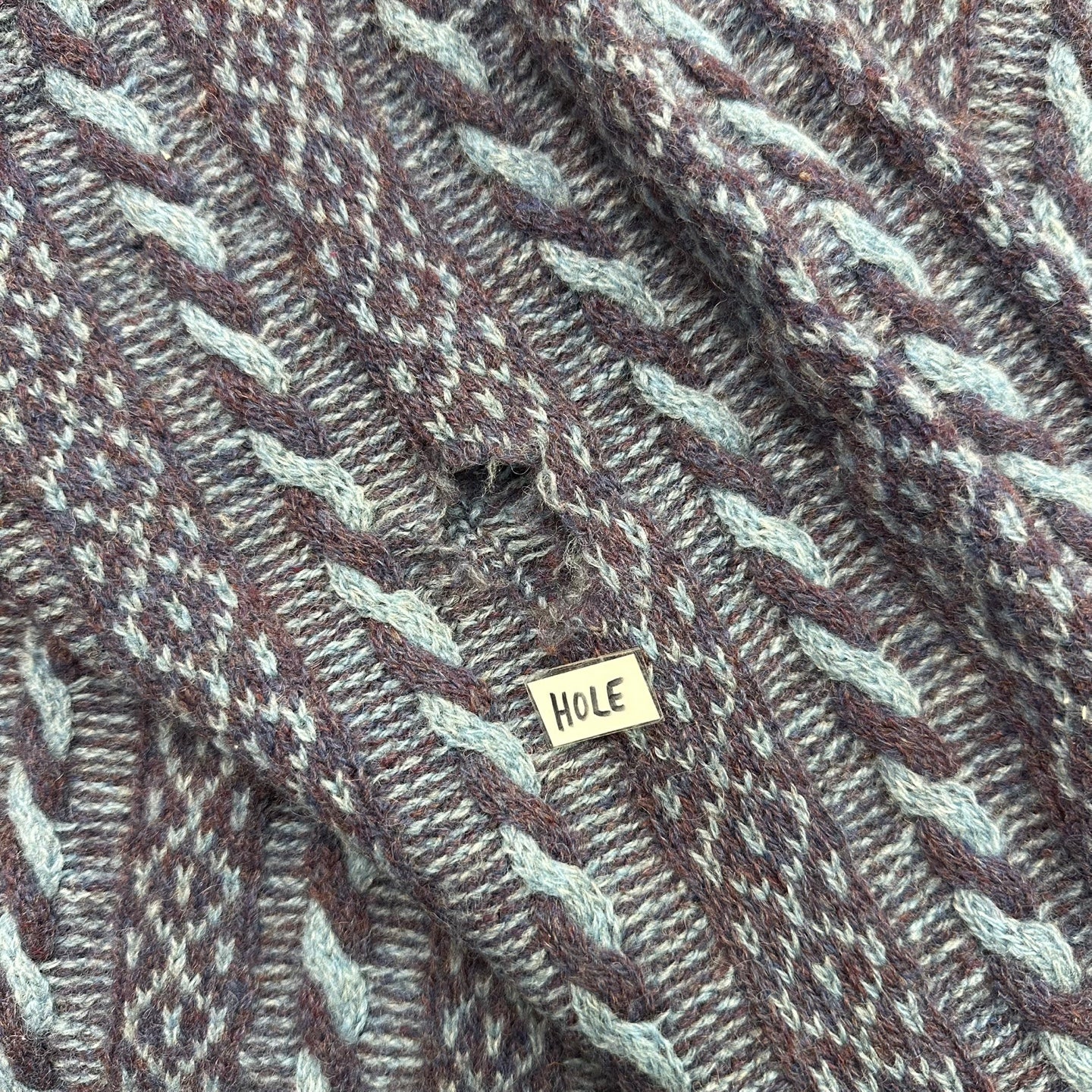 Vintage Robe di Kappa 100% Shetland Wool Sweater