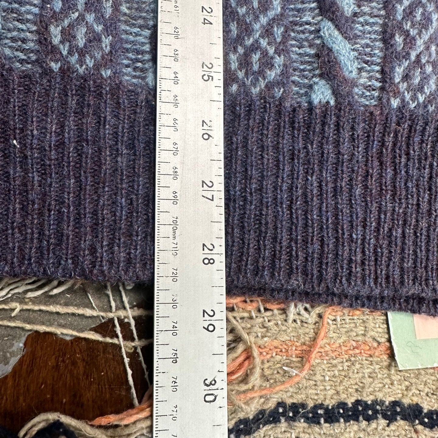 Vintage Robe di Kappa 100% Shetland Wool Sweater