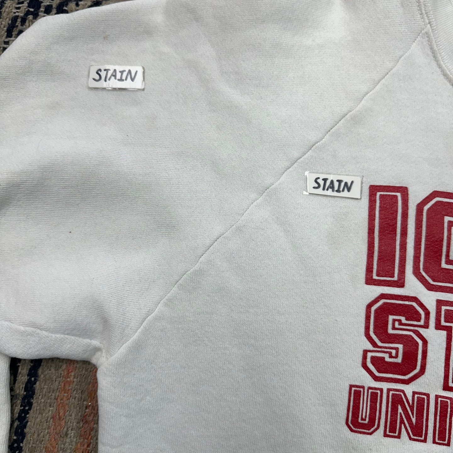 Vintage Iowa State University Mom Crewneck Sweatshirt