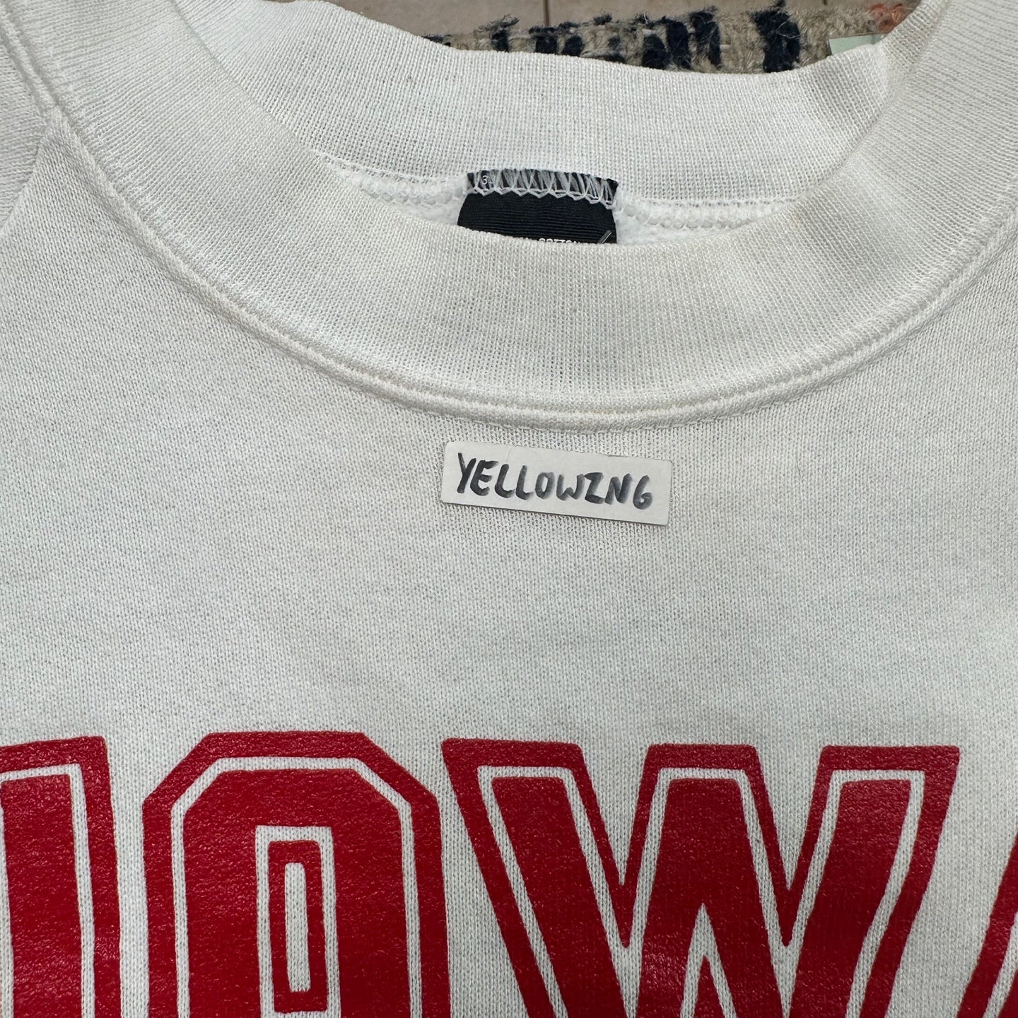 Vintage Iowa State University Mom Crewneck Sweatshirt