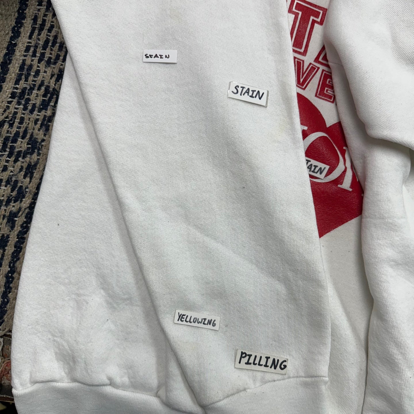 Vintage Iowa State University Mom Crewneck Sweatshirt