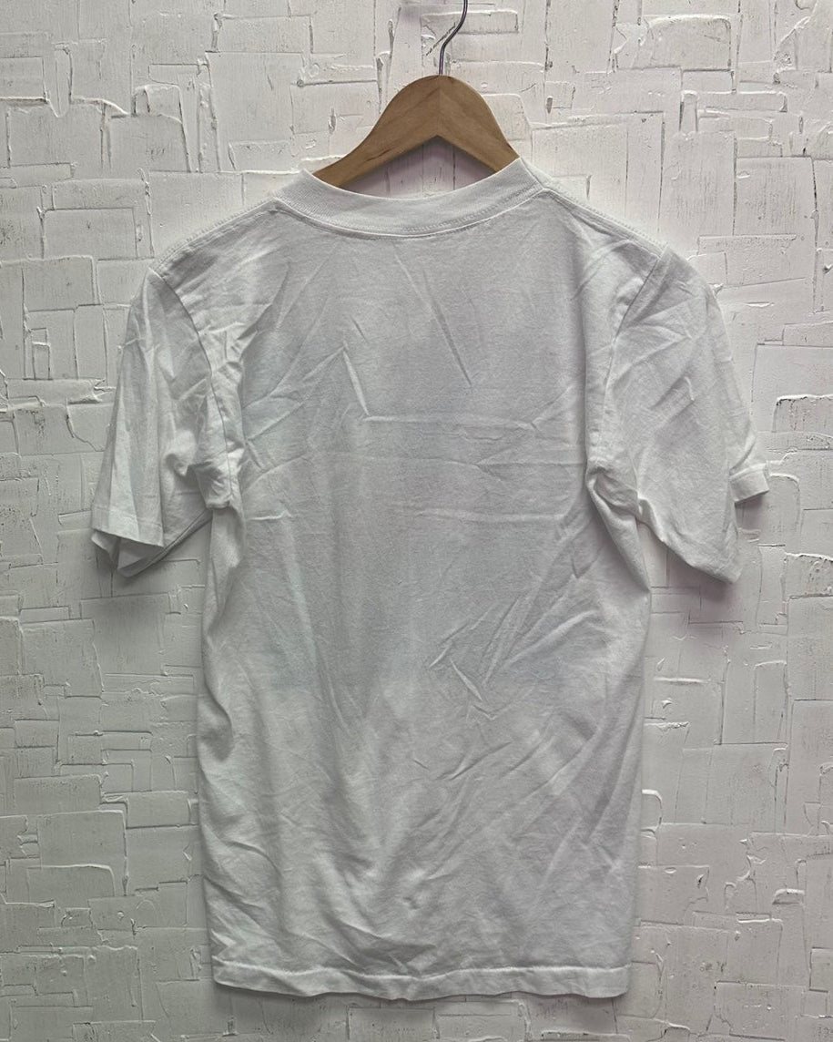 Vintage Gene Snow Signed Graphic Race Car T-Shirt