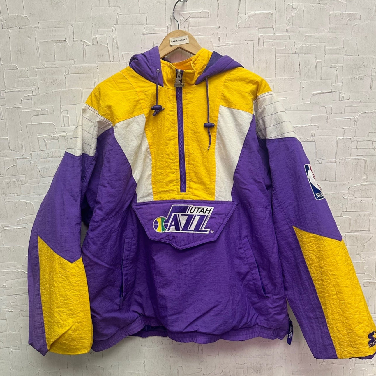 Vintage Utah Jazz Basketball Starter Jacket