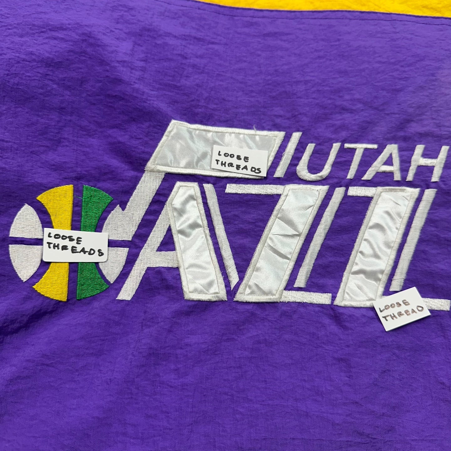 Vintage Utah Jazz Basketball Starter Jacket