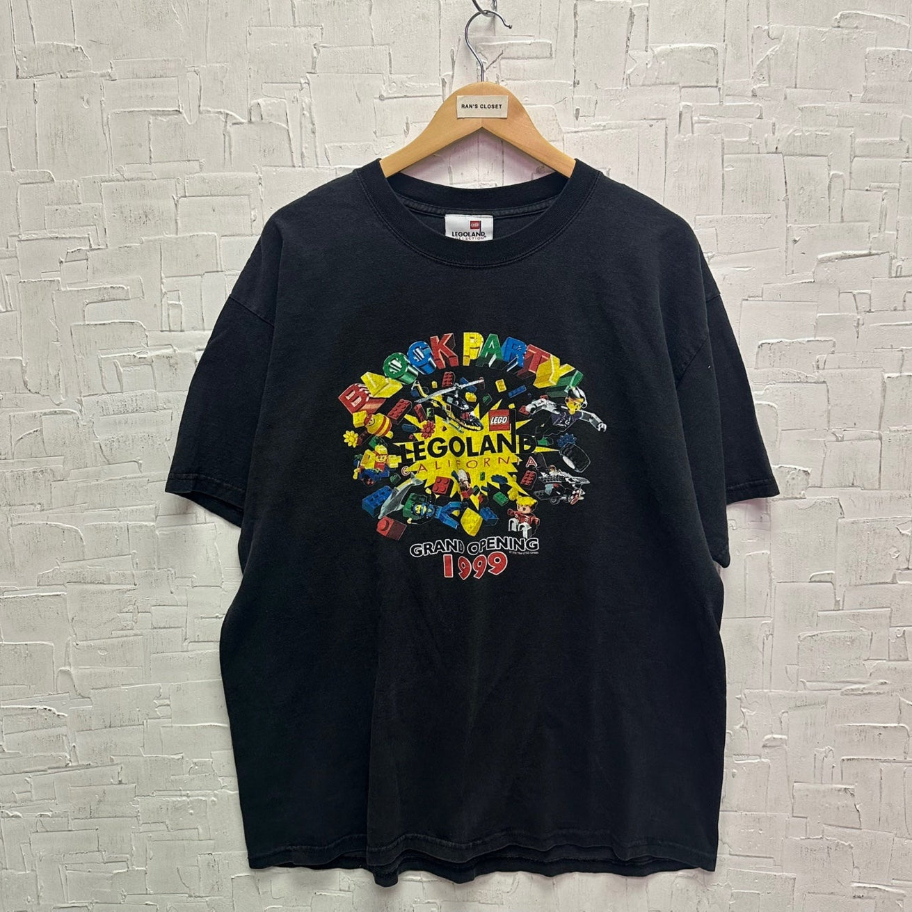 Vintage 1999 LegoLand California Grand Opening Graphic T-Shirt