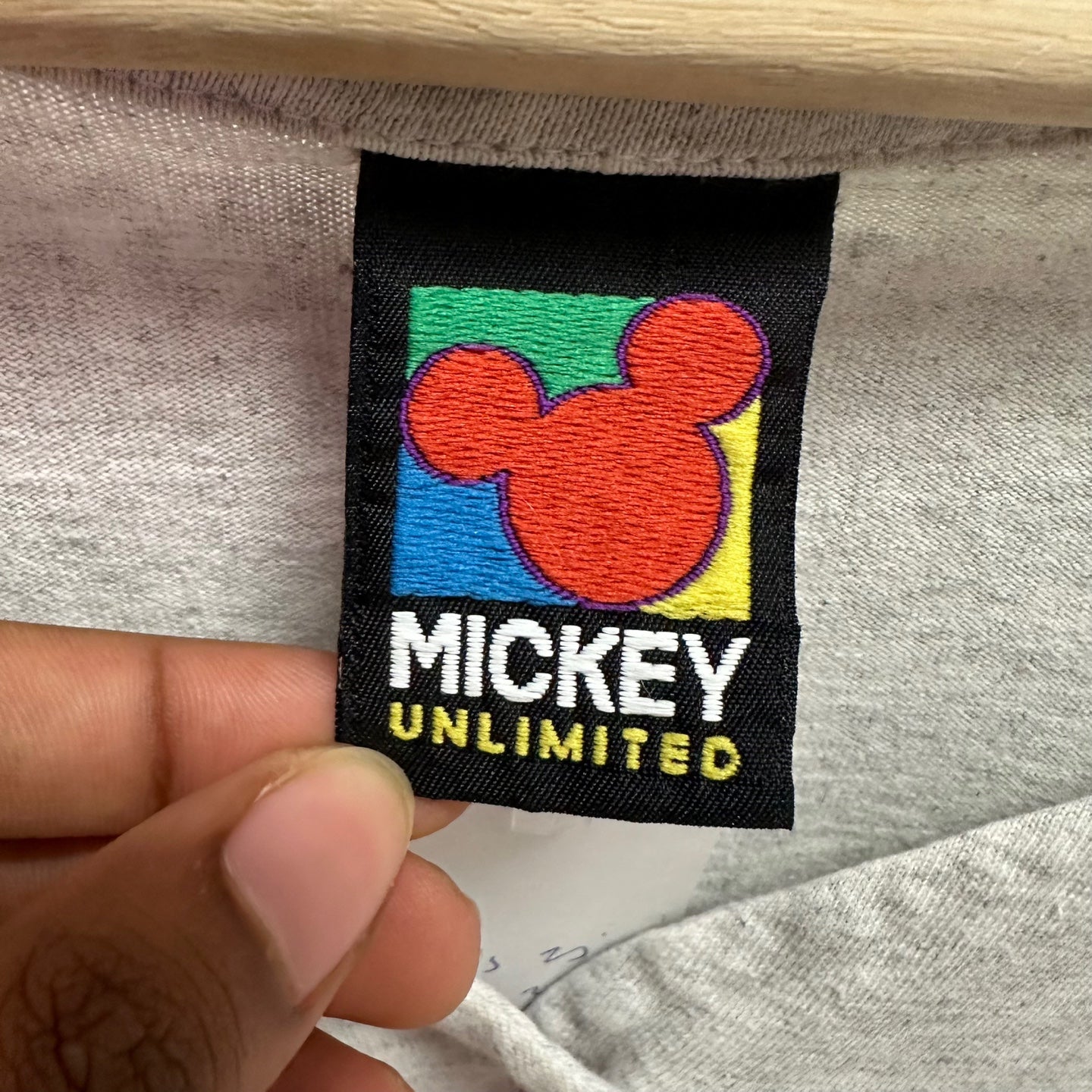 Vintage Mickey Mouse Classic Style Baseball Jersey