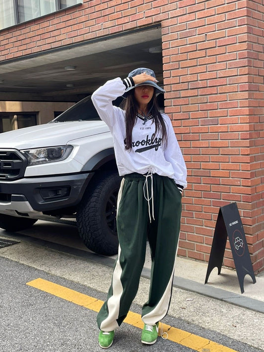 Side Panel Oversized Sweatpants