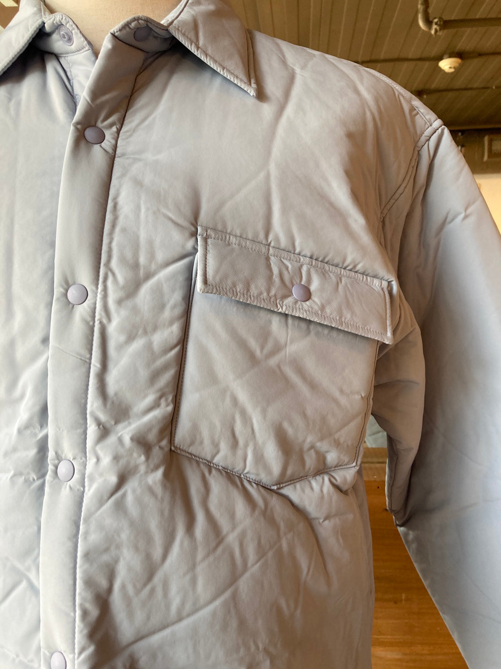 Men's Puffer Shacket