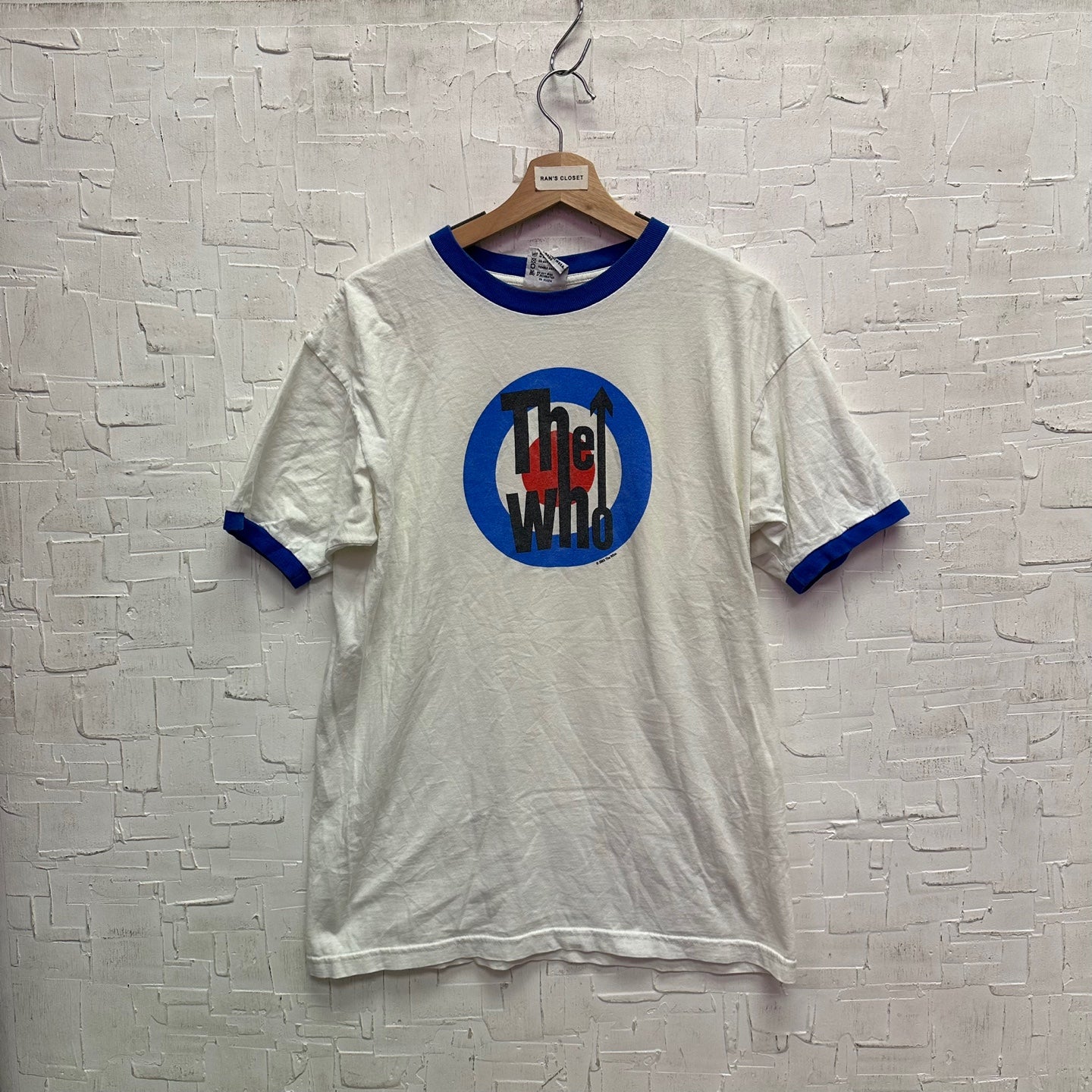 Vintage 2003 The Who Ringer Band T-Shirt