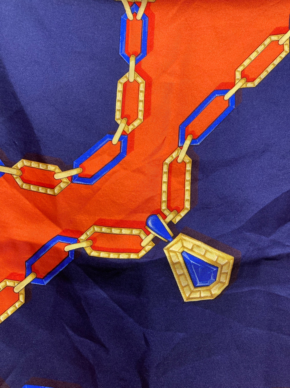 Vintage Cartier Silk Square Scarf