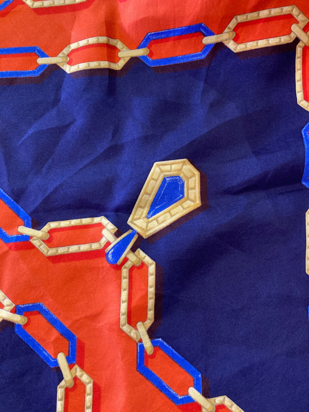 Vintage Cartier Silk Square Scarf