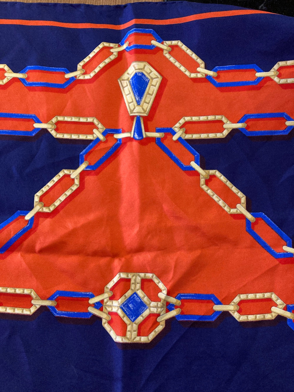 Vintage Cartier Silk Square Scarf