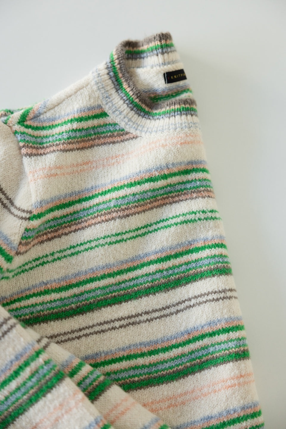 Striped Pull Over Knit Sweater