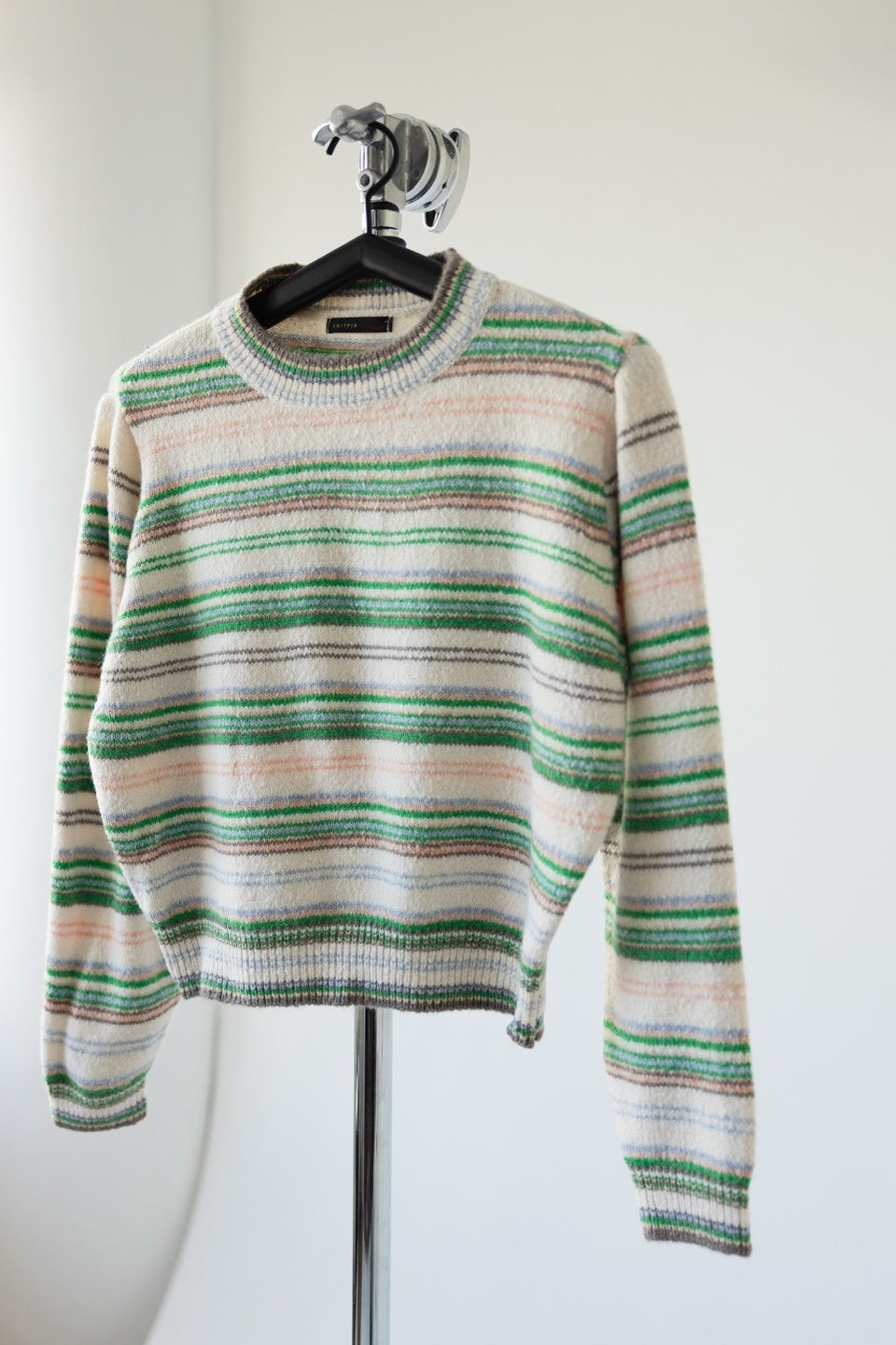 Striped Pull Over Knit Sweater