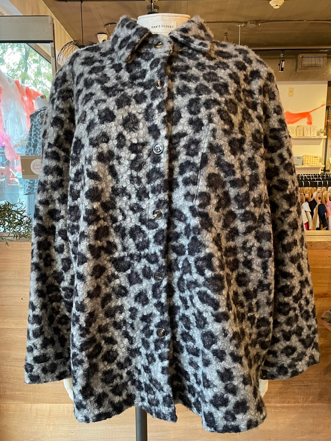 Leopard Print Shacket