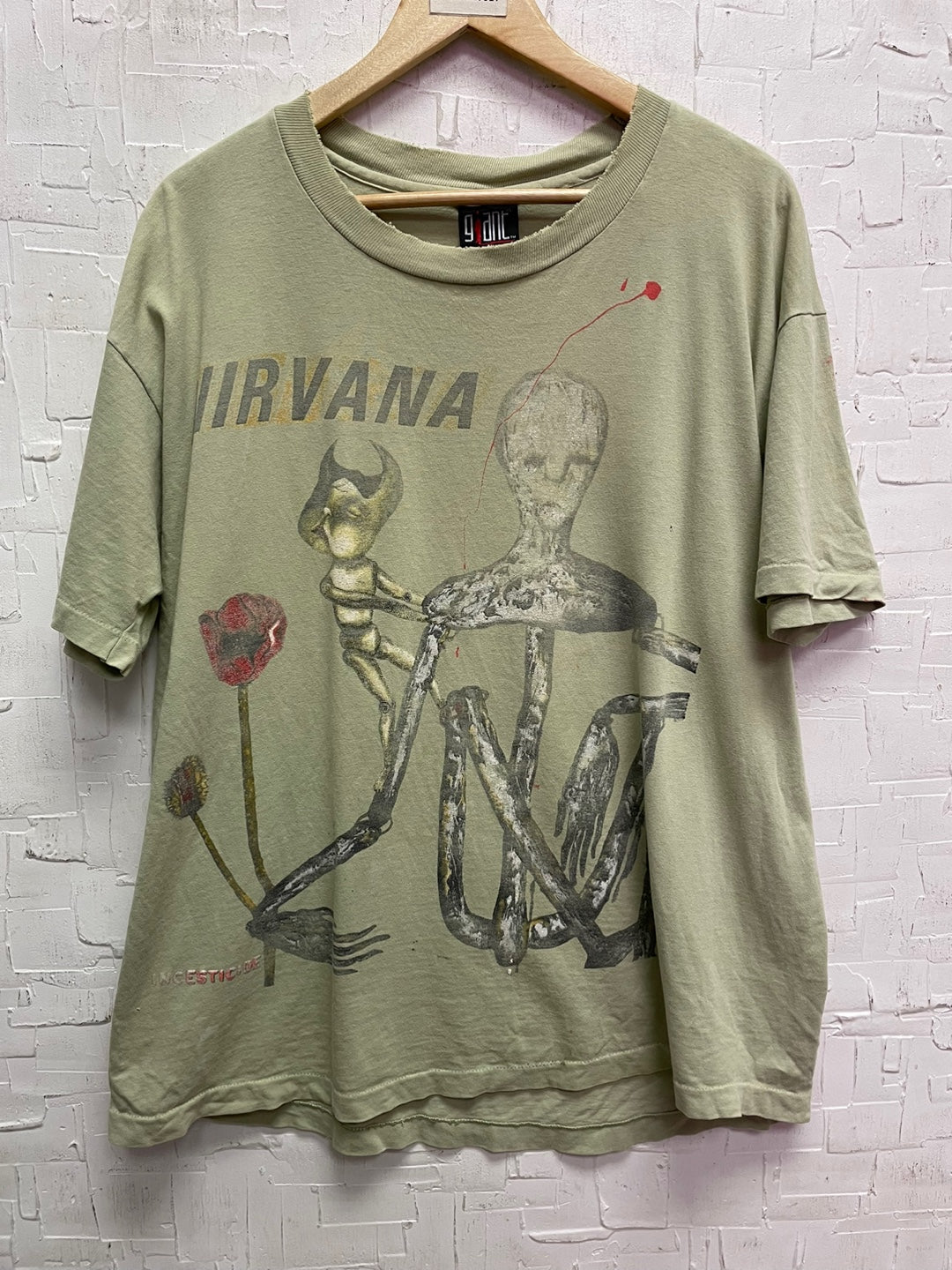 Vintage 1990's Nirvana Insecticide Graphic T-Shirt