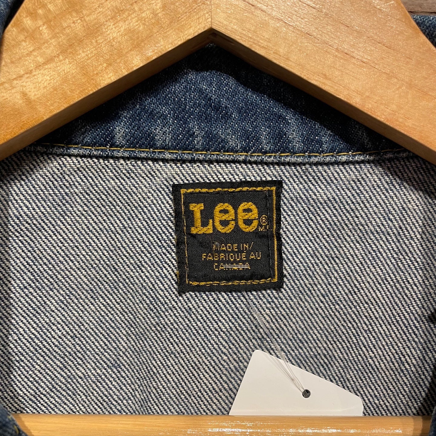 Vintage Lee Dark Blue Denim Jacket