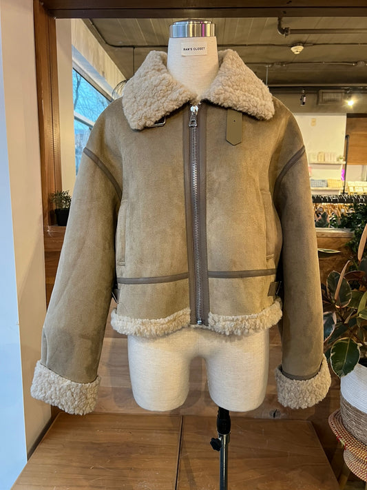 Sherpa Style Jacket