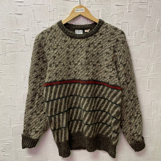 Vintage Maglifico Florence Made in Italy Wool Pattered Sweater