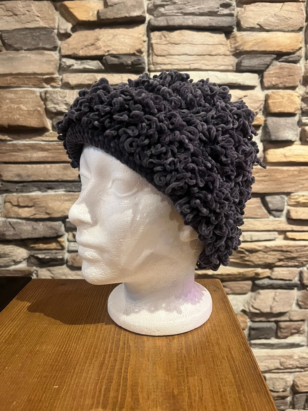 Loop Texture Grey Hat