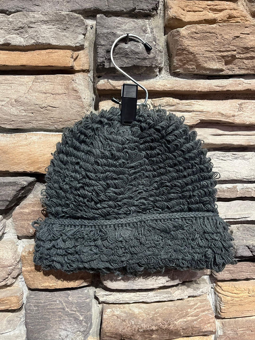 Short Fuzzy Winter Hat