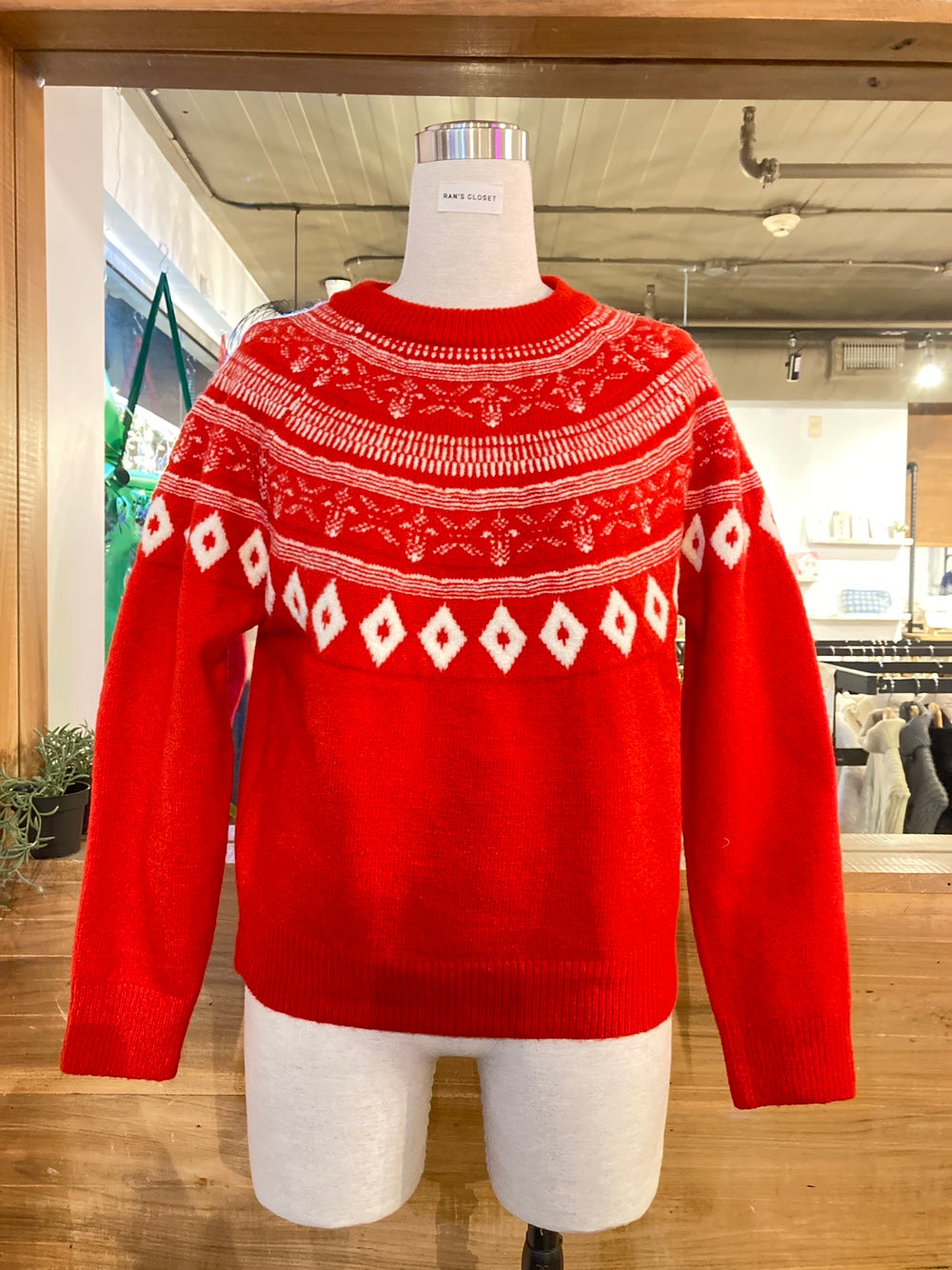 Nordic Style Christmas Sweater