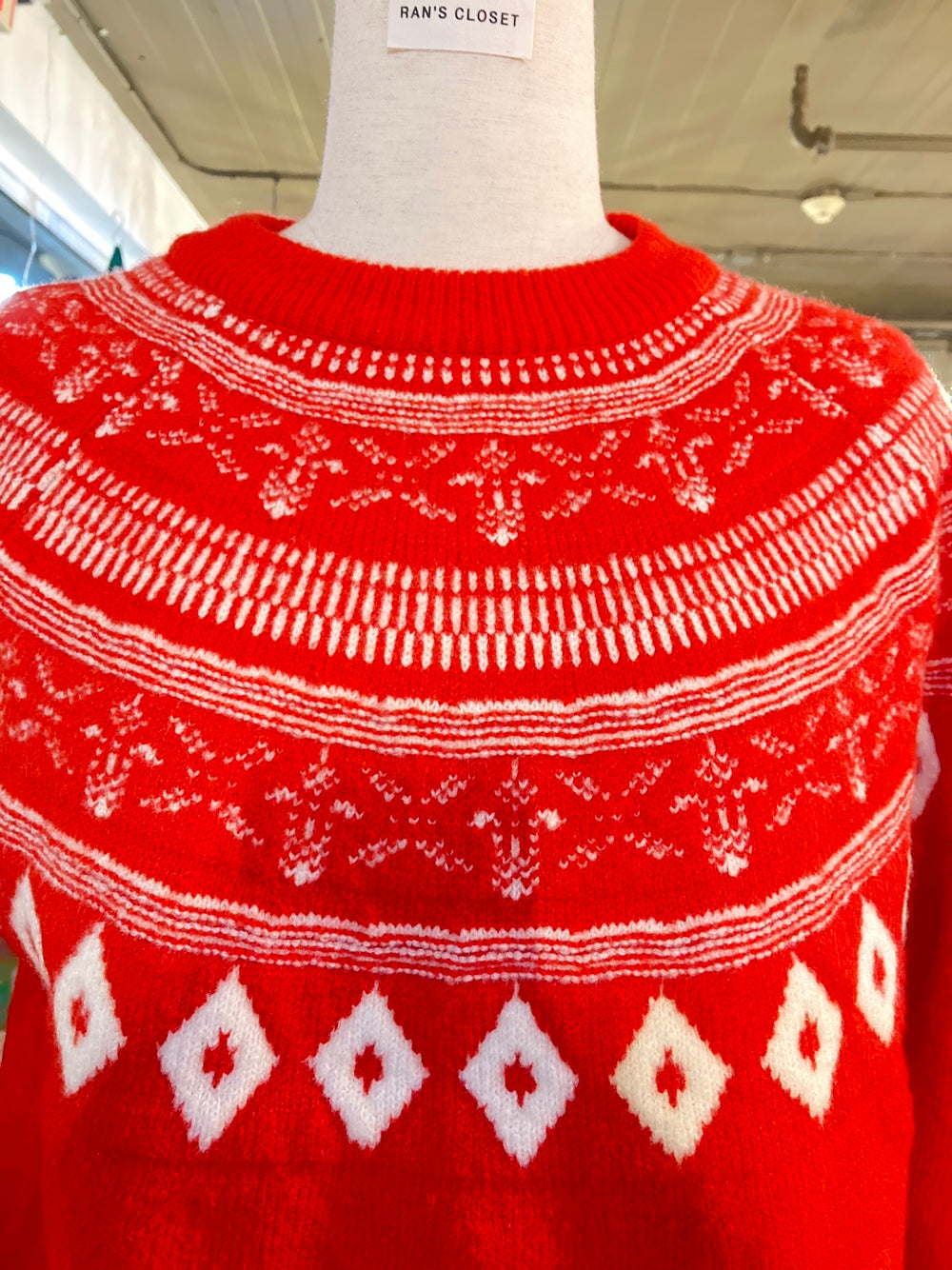 Nordic Style Christmas Sweater