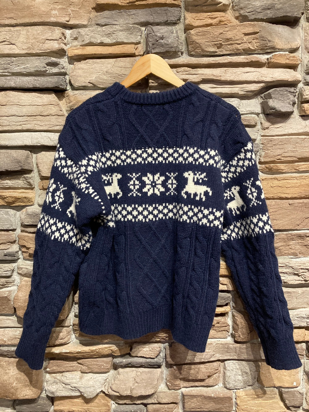 Reindeer and Snowflakes Christmas Sweater