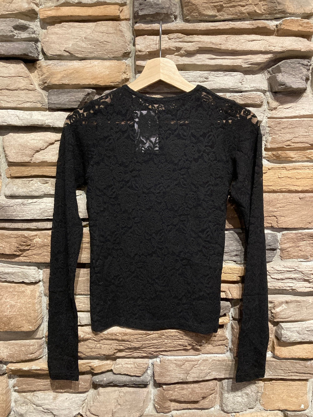 Long Sleeve Floral Lace Top