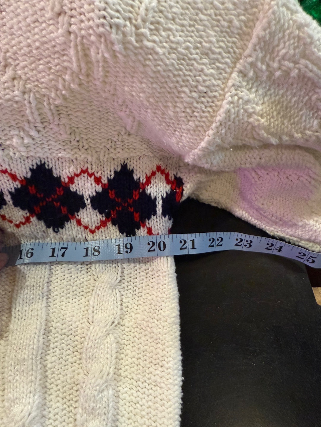 Vintage Sears The Men's  Store White Sweater