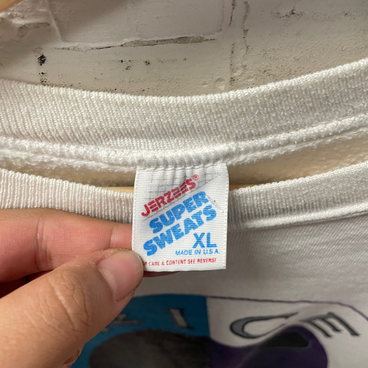 Vintage Jerzees Super Sweats Made in usa Sweatshirt