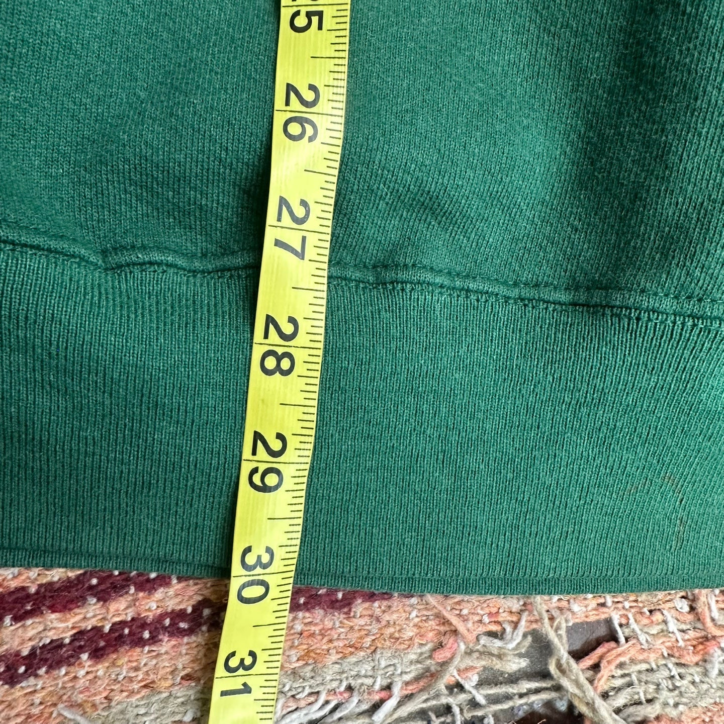 Vintage Bridgewater College Green Sweatshirt