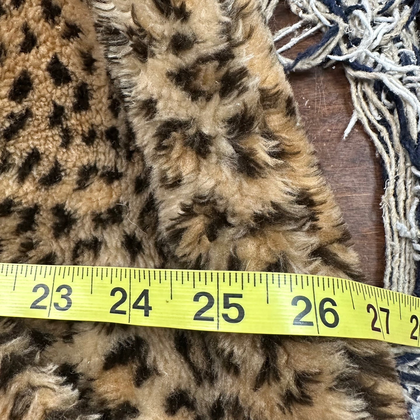 Vintage Collections Fuzzy Cheetah Print Jacket