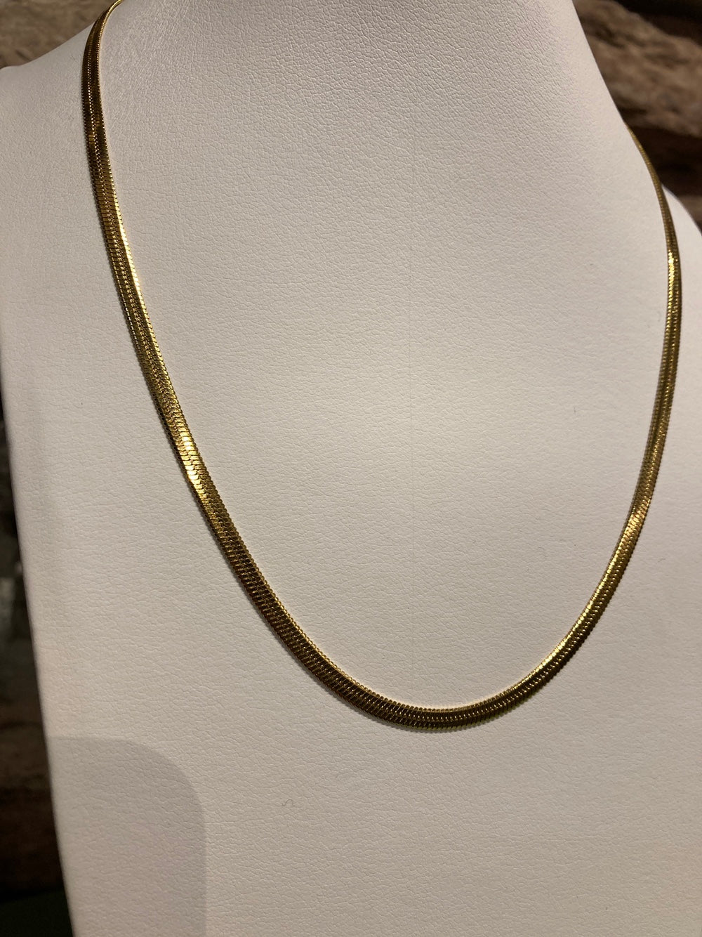 Gold Coloured Snake Chain