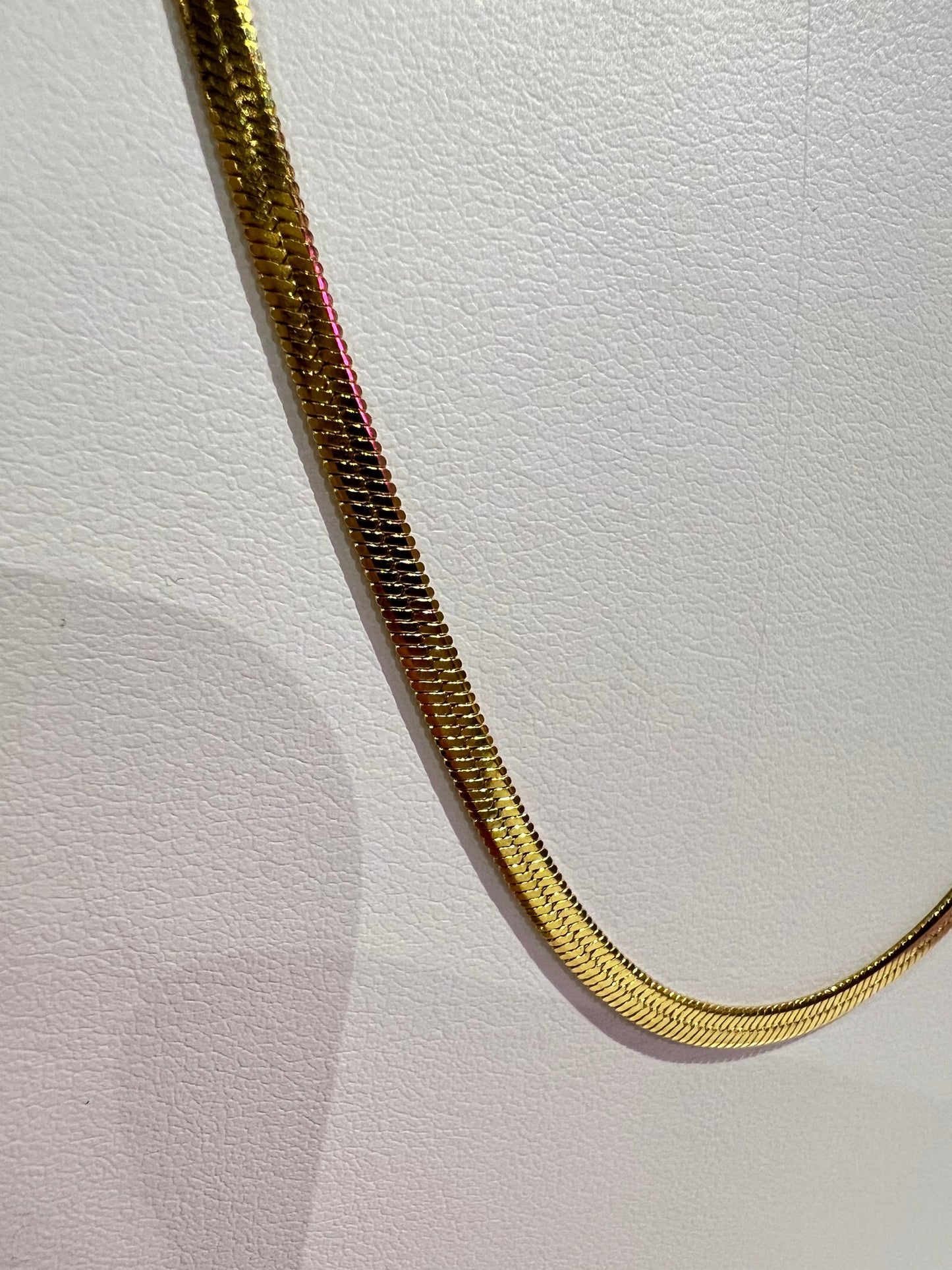 Gold Coloured Snake Chain