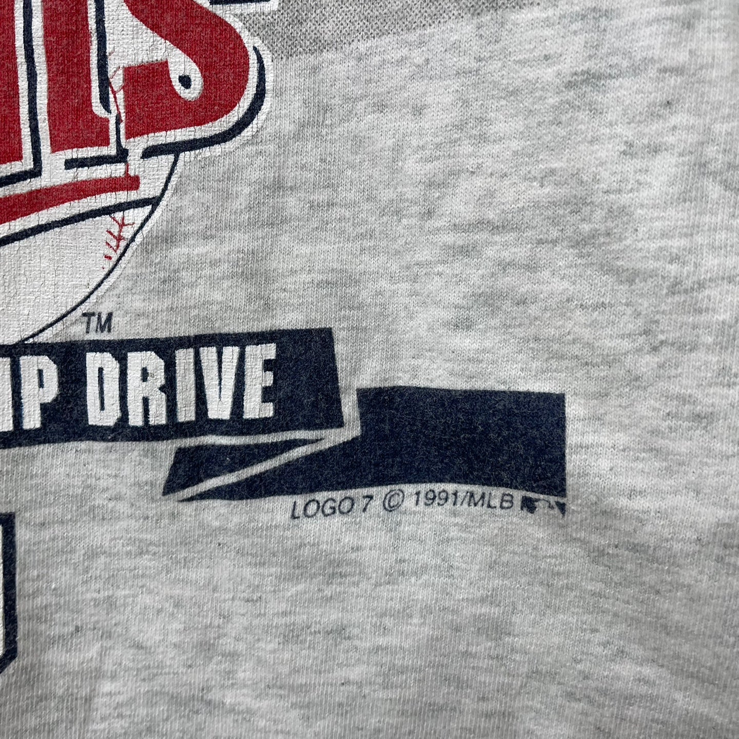 Vintage 1991 Minnesota Twins Championship Drive T-Shirt