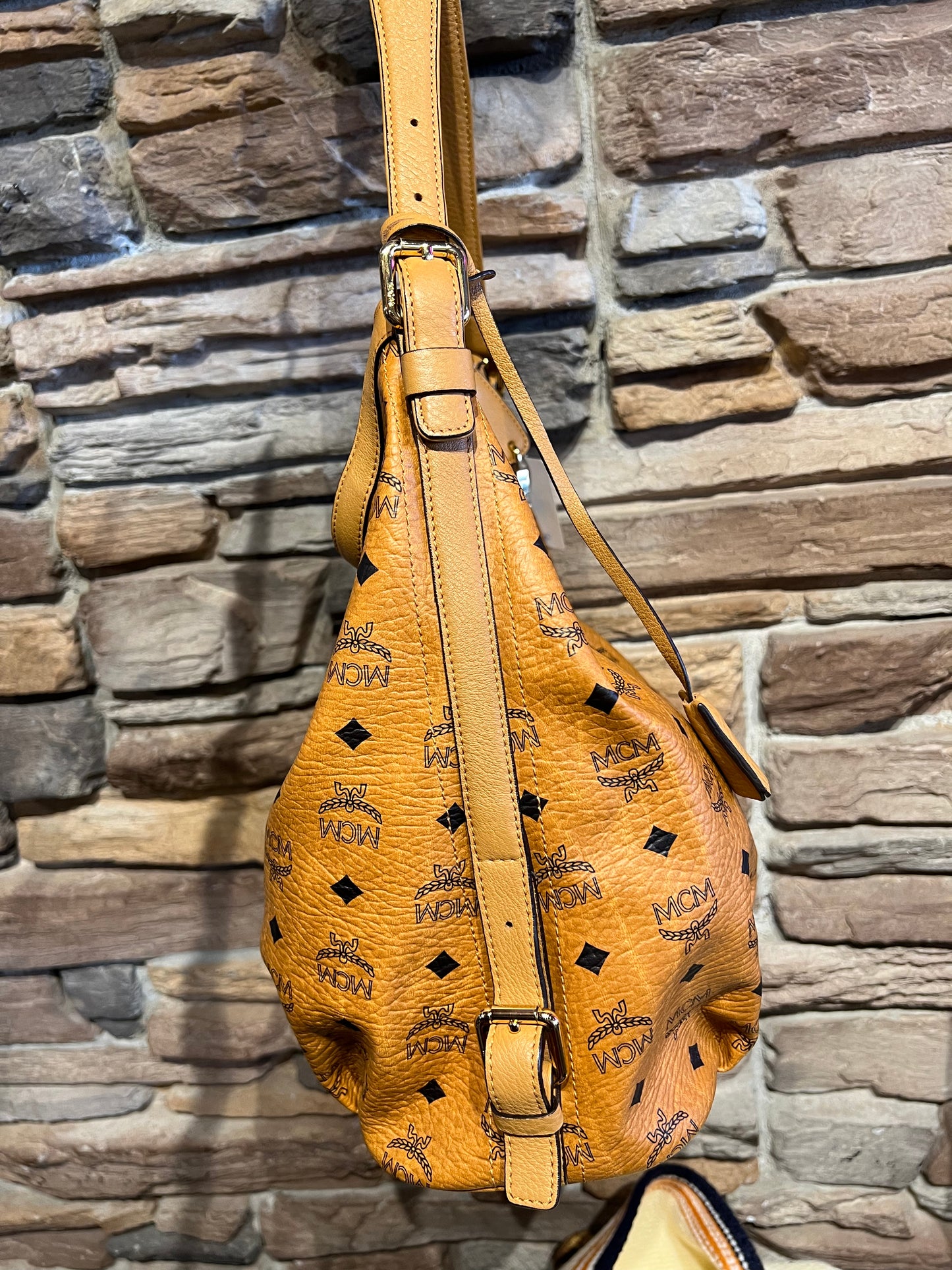 MCM Slouchy Bucket Style Bag