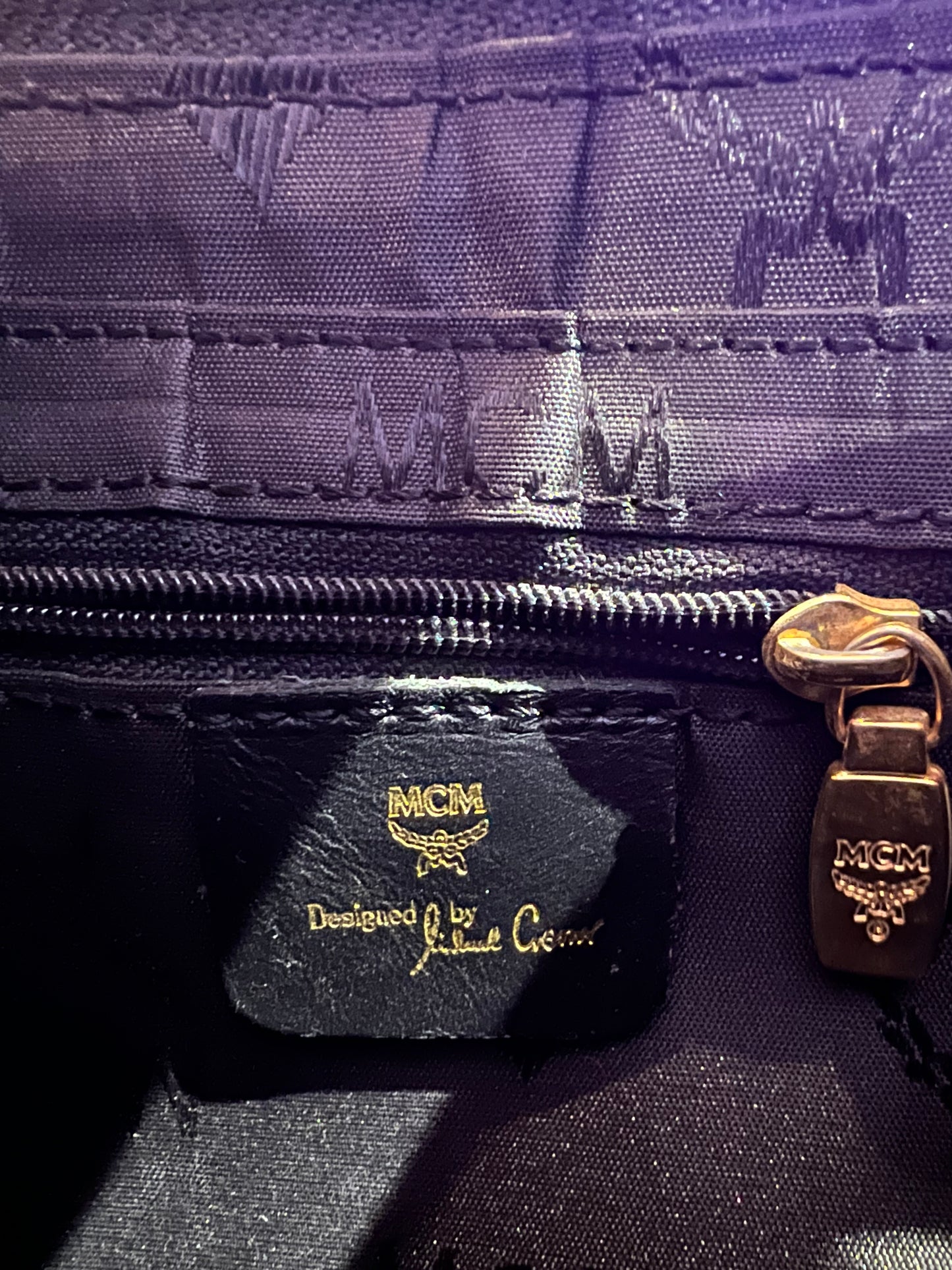 Black MCM Shoulder Bag