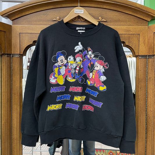 Vintage Mickey Mouse and the Gang Graphic Sweatshirt