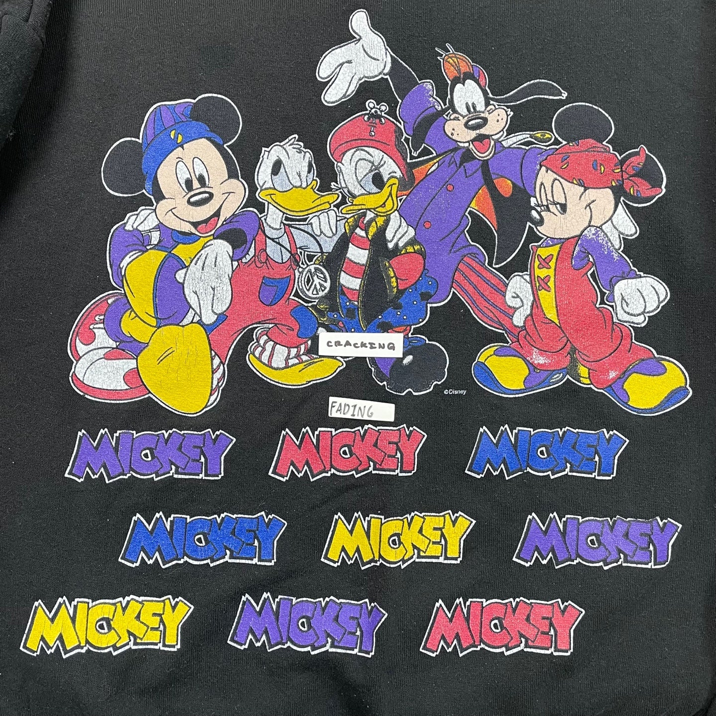 Vintage Mickey Mouse and the Gang Graphic Sweatshirt