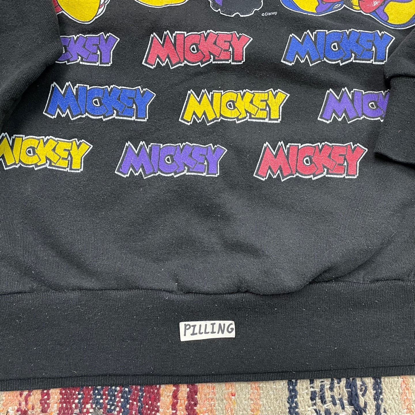 Vintage Mickey Mouse and the Gang Graphic Sweatshirt