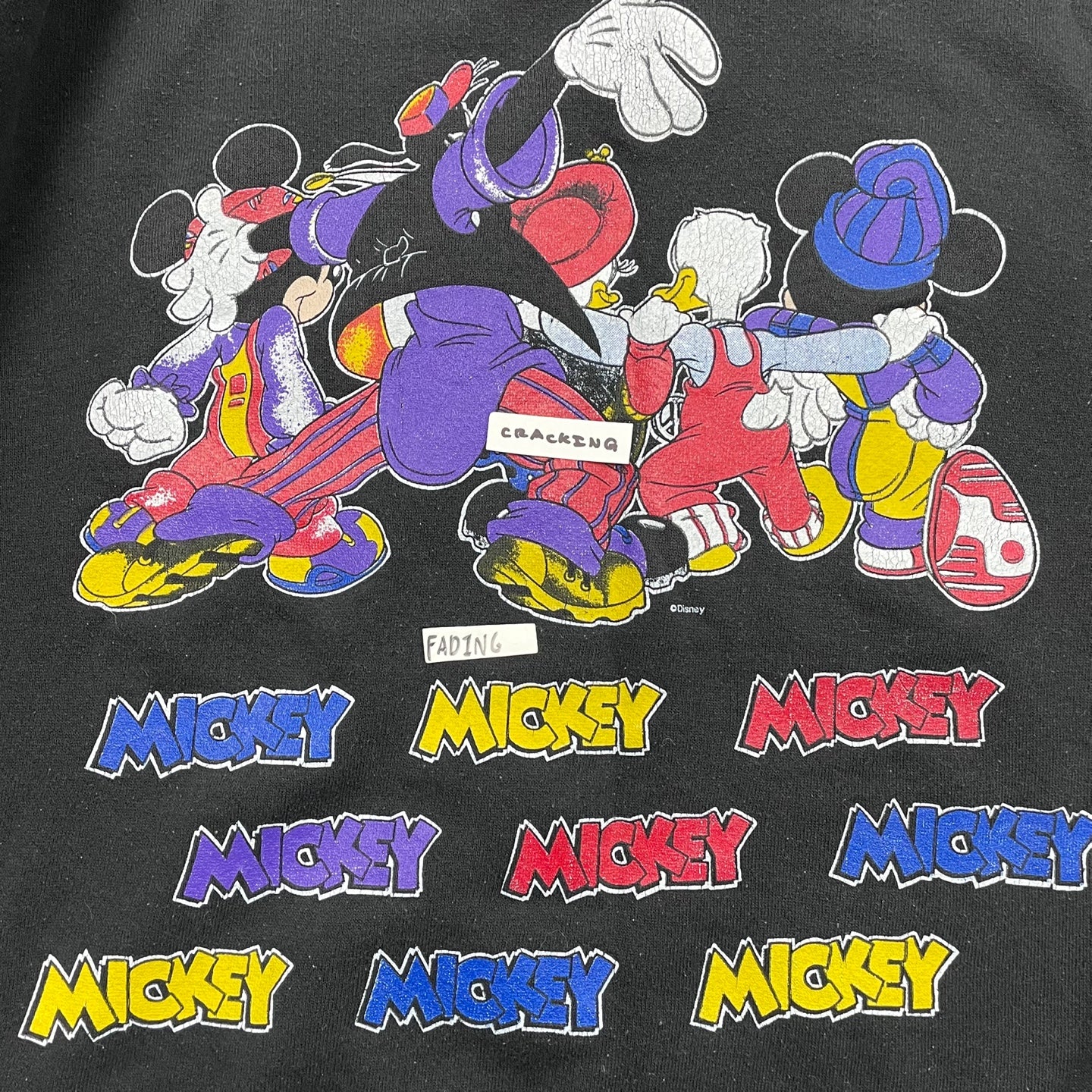 Vintage Mickey Mouse and the Gang Graphic Sweatshirt