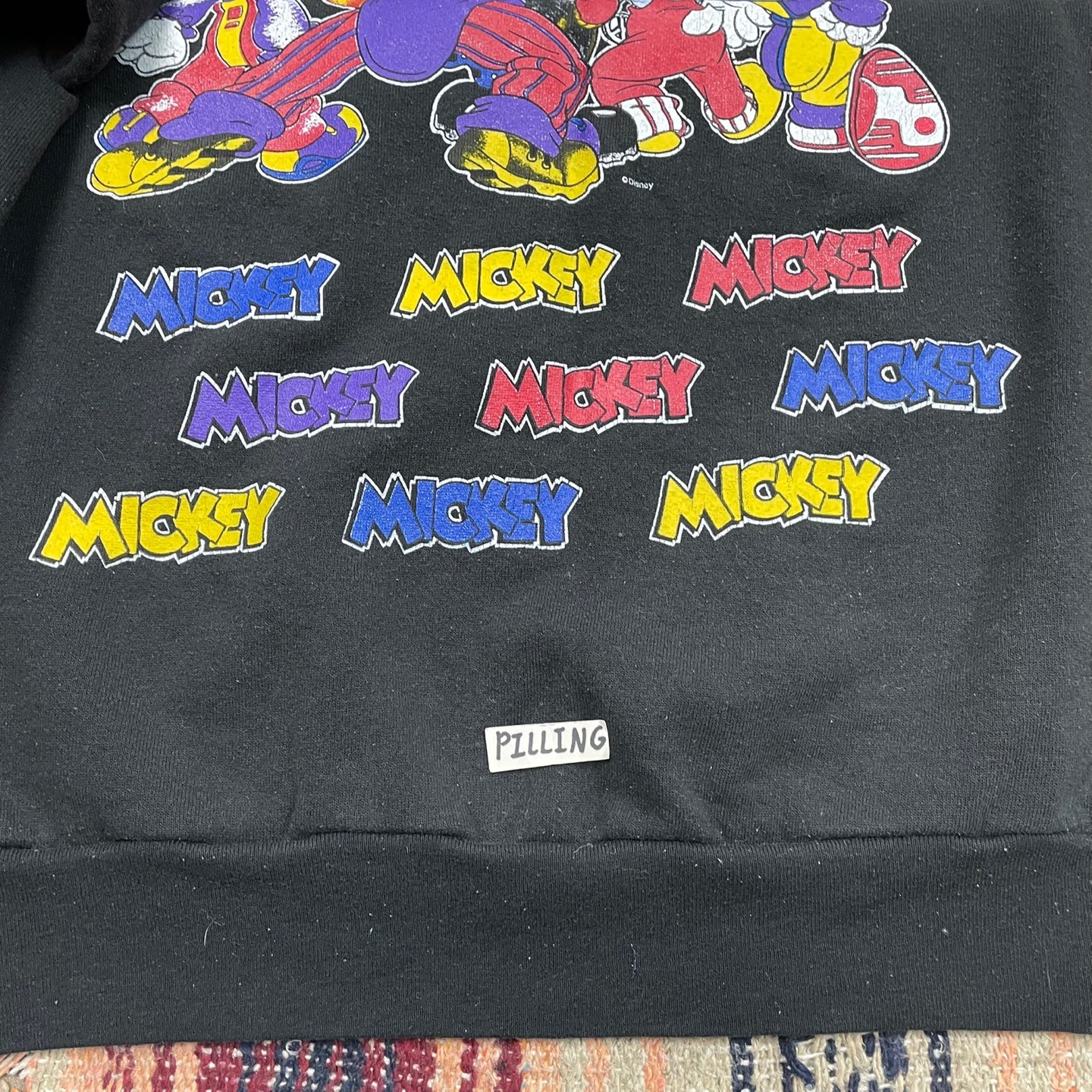 Vintage Mickey Mouse and the Gang Graphic Sweatshirt