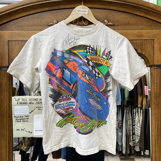 Vintage Wissota Late Model Challenge Series Racing Signed T-Shirt