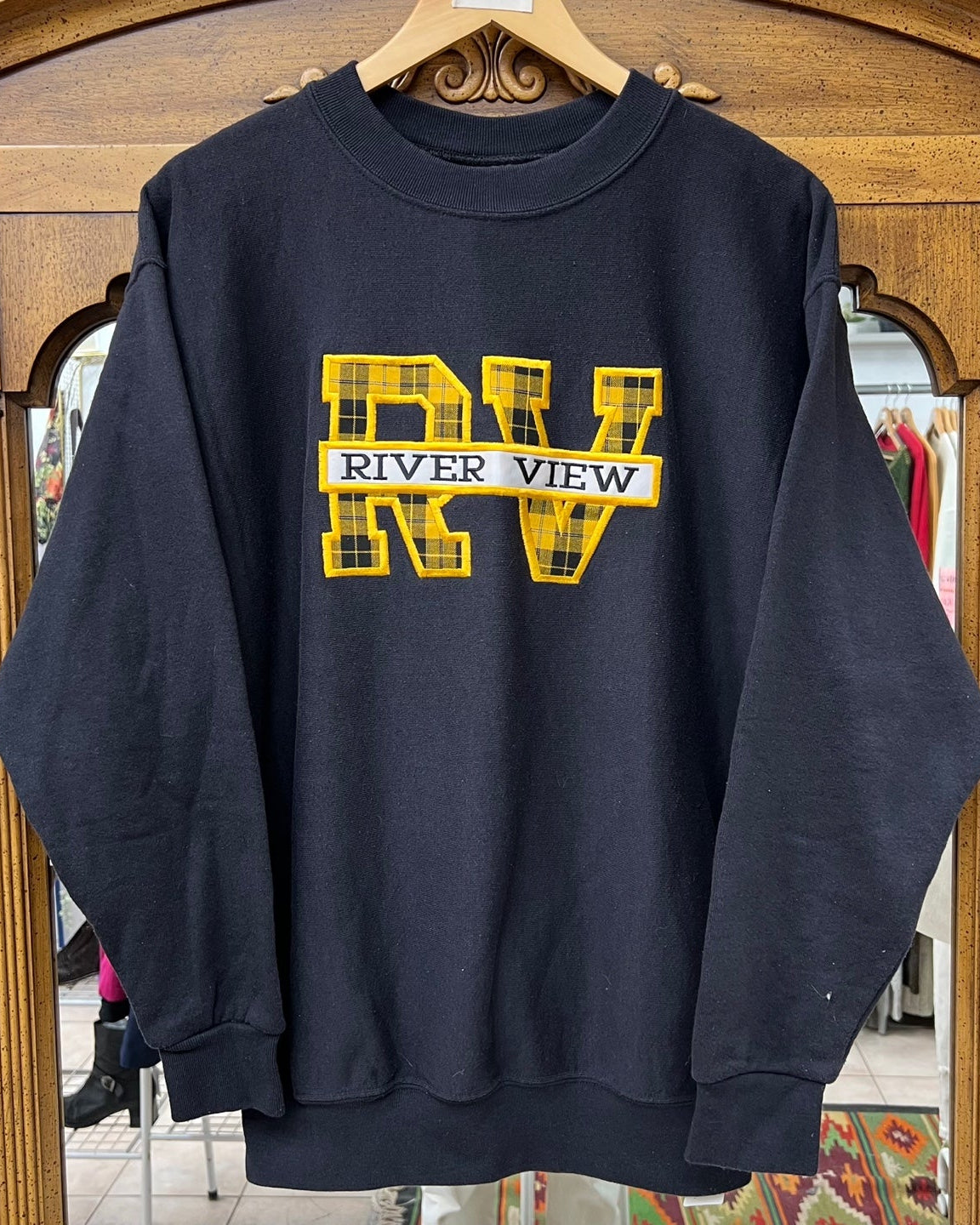 Vintage River View by Bee Wear Made Sweatshirt