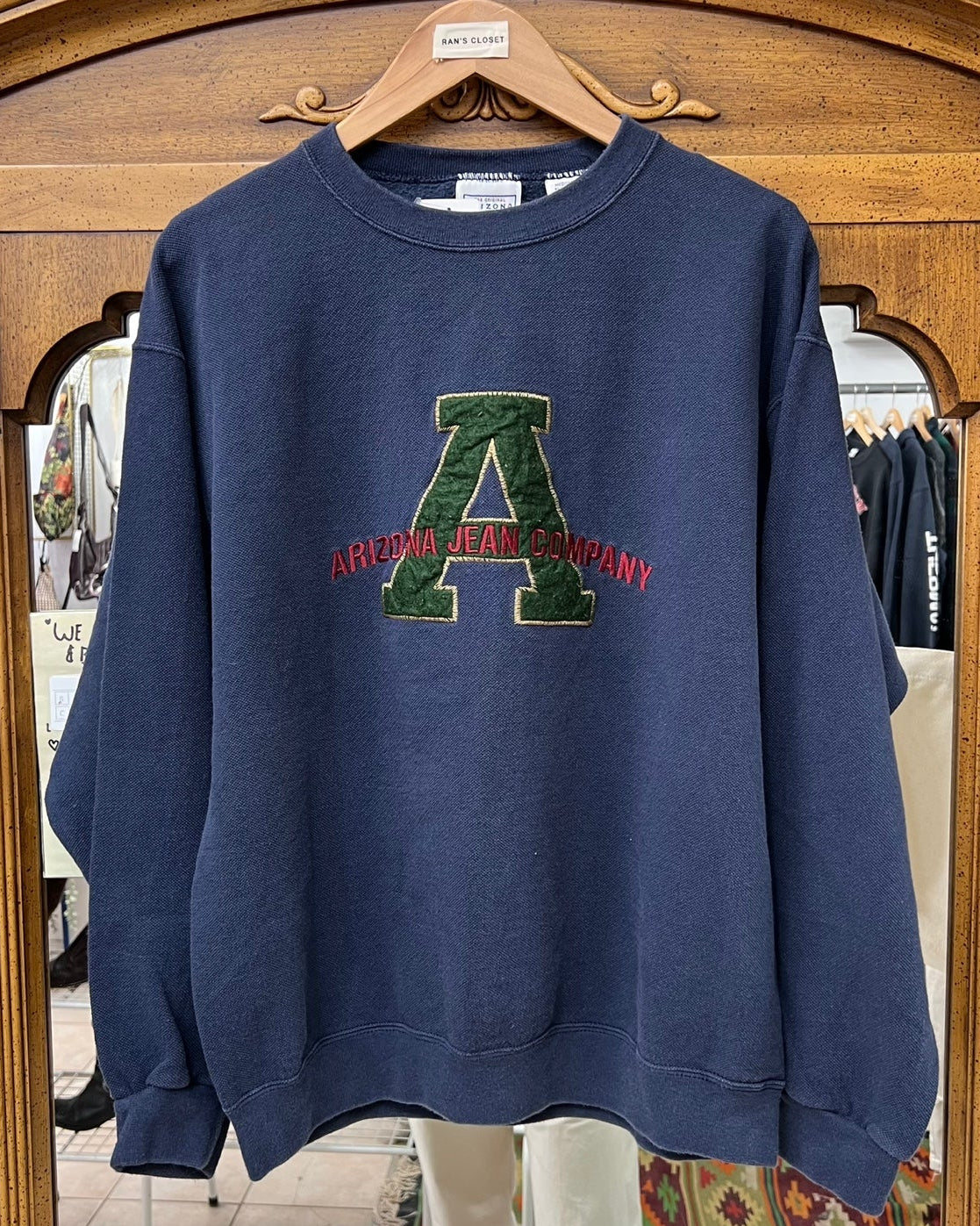 Vintage Arizona Jean Company Blue Sweatshirt