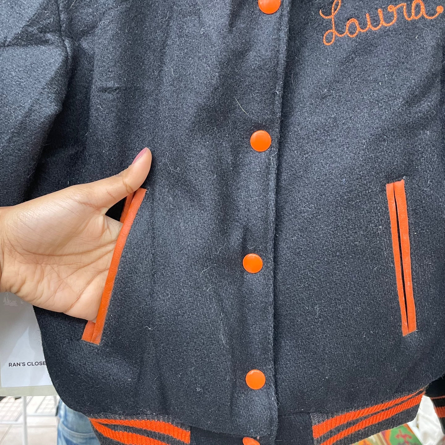 Vintage 1960's Hatchers Cheerleader Jacket
